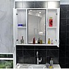 ארונית אמבטיה עם מראה דגם קיסר