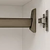 ארון לבן משולב תליה ומדפים דגם אדווה