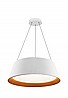 שמשיה תלוי LED 36W לבן +עץ/שחור+עץ