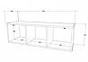 סט מזנון ושולחן דגם שושנה