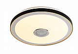 צמוד תקרה שחור RGB LED+בלוטוס צמוד תקרה שחור RGB LED+בלוטוס