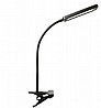 מנורת קליפס LED 6W שחור/לבן