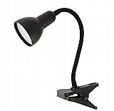 מנורת קליפס LED 5W שחור/ניקל/לבן מנורת קליפס LED 5W שחור/ניקל/לבן